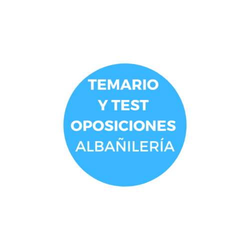 TEMARIO Y TEST OPOSICIONES ALBAÑILERÍA