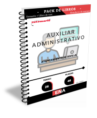 PACK DE ESTUDIO COMPLETO, formado por: TEMARIO COMPLETO + LIBRO DE TEST, con el desarrollo de los 26 (18+8) temas solicitados para la fase de oposición de las 46 plazas convocadas por el Ayuntamiento de Sevilla, de Auxiliares Administrativos C2, por Resolución de fecha 31 de Octubre de 2023, se ha servido aprobar las Bases Específicas por las que se regirá el proceso selectivo para la provisión de 46 plazas de Auxiliar Administrativo/a, incluidas en las Ofertas Públicas de Empleo de 2021, 2022 y 2023.