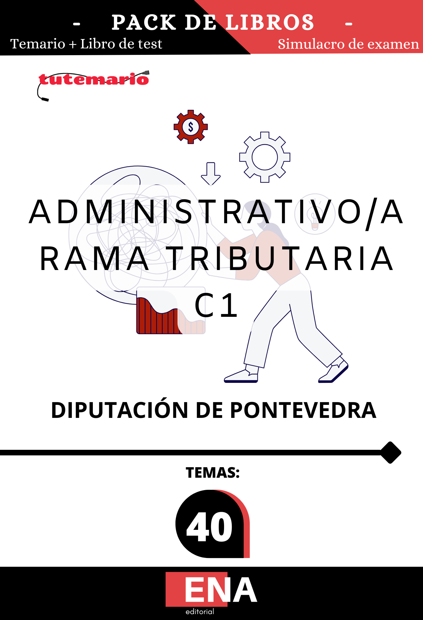 9. TEMARIO y TEST Administrativo C1 Rama Tributaria Diputación de Pontevedra. Formato PDF