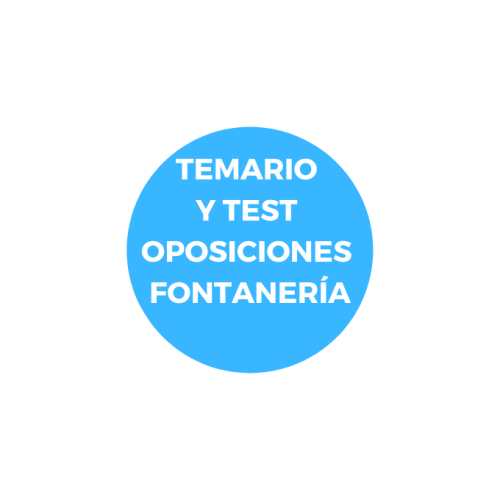 TEMARIO Y TEST OPOSICIONES FONTANERÍA