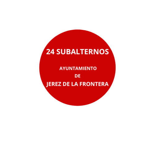 24 Subalternos Ayuntamiento de Jerez de la Frontera