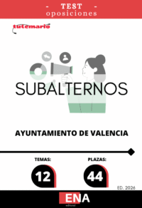 6. TEST Oposición 44 plazas subalterno Ayuntamiento de Valencia FORMATO PDF