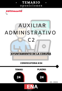 libro TEMARIO los 24 temas solicitados en las oposiciones convocadas por el consejero delegado responsable de Economía y Planificación Estratégica, por delegación de la Junta de Gobierno Local, con fecha de 22 de agosto de 2024, cuyo temario elaborado en dos partes una común que incluye 6 temas y otra especifica conformada por 18 temas