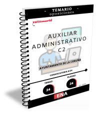 libro TEMARIO los 24 temas solicitados en las oposiciones convocadas por el consejero delegado responsable de Economía y Planificación Estratégica, por delegación de la Junta de Gobierno Local, con fecha de 22 de agosto de 2024, cuyo temario elaborado en dos partes una común que incluye 6 temas y otra especifica conformada por 18 temas
