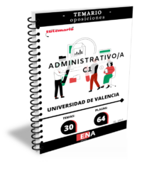 2. 64 Administrativo C1 Universidad Valencia ED. 2025 TEMARIO (Encuadernado)