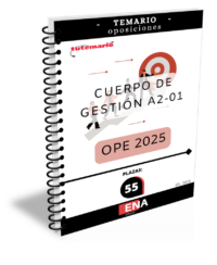 LIBRO TEMARIO, sobre los 20 + 35 = 55 temas solicitados para  Escala CUERPO DE GESTIÓN A2-01 de la Generalitat, publicadas en el Decreto 47/2025, de 25 de marzo, del Consell, de aprobación de la oferta de empleo público de 2025 para la Administración de la Generalitat.