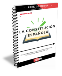 8. Pack libros oposiciones de la Constitución Española Formato Encuadernado