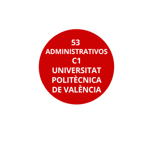 53 Administrativo C1 Universidad Politécnica Valencia