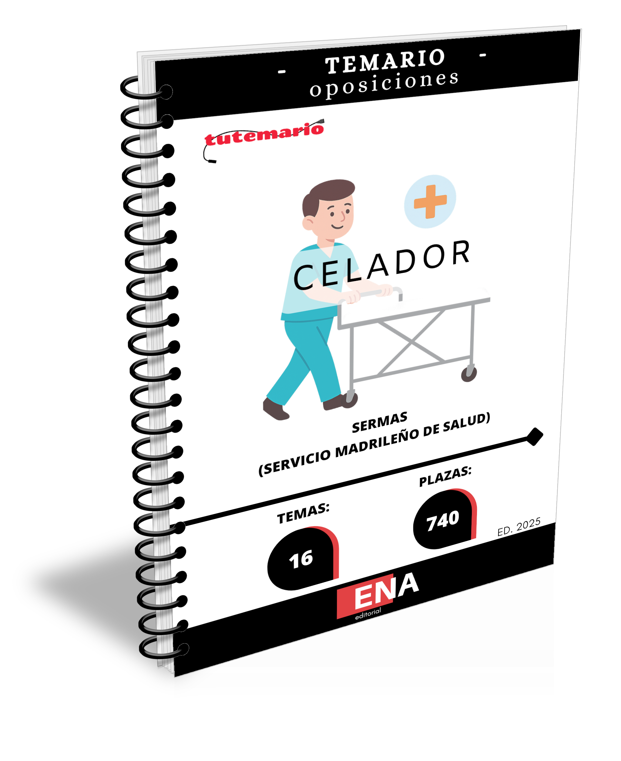 Material de estudio para la Oposición 740 Celadores en el SERMAS 2025.