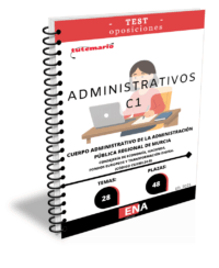 LIBRO DE TEST, con preguntas (DE CUATRO OPCIONES DE RESPUESTA), sobre los 28 temas solicitados para el estudio de la fase de oposición de las 48 plazas de Administrativos C1, convocadas por la Consejería de Economía, Hacienda, Fondos Europeos y Transformación Digital, por Orden de 19 de septiembre de 2025 de la Consejería de Economía, Hacienda, Fondos Europeos y Transformación Digital, por la que se convocan pruebas selectivas de acceso libre para cubrir 48 plazas del Cuerpo Administrativo de la Administración Pública Regional. (Código CGX00L24-8).