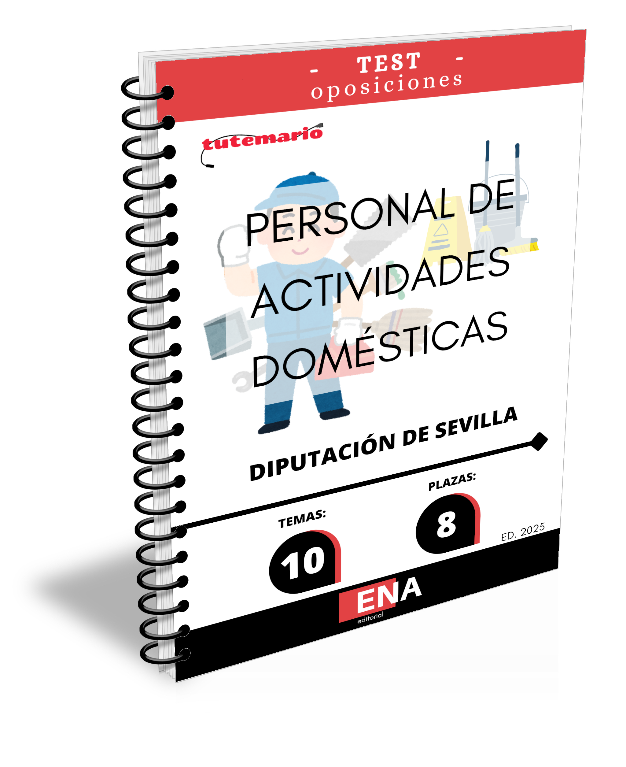 Material de estudio para la Oposición 8 plazas Personal Actividades Domesticas Diputación de Sevilla.