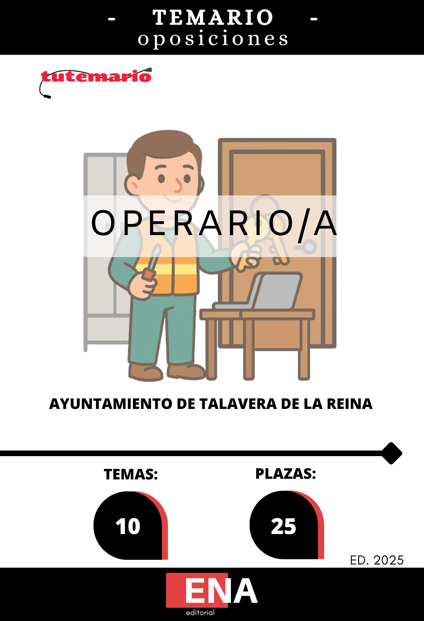 Oposición operarios / as del Ayuntamiento de Talavera de la Reina.