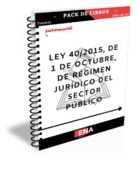 Material de estudio LEY 40/2015 Del Régimen Jurídico del Sector Público en España. Formato ENCUADERNADO.