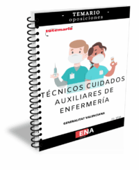 LIBRO TEMARIO, sobre los 13 + 20 temas solicitados para el estudio de las oposiciones de TCAE convocadas por la GVA para el año 2026.