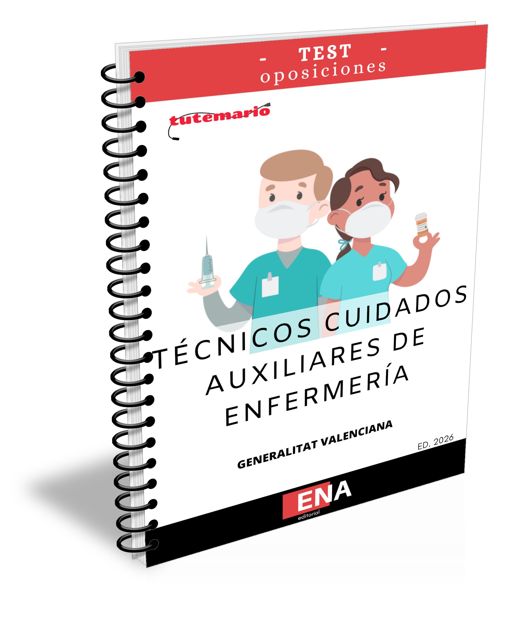 Material de estudio para la Oposición TCAE en la GVA 2026.