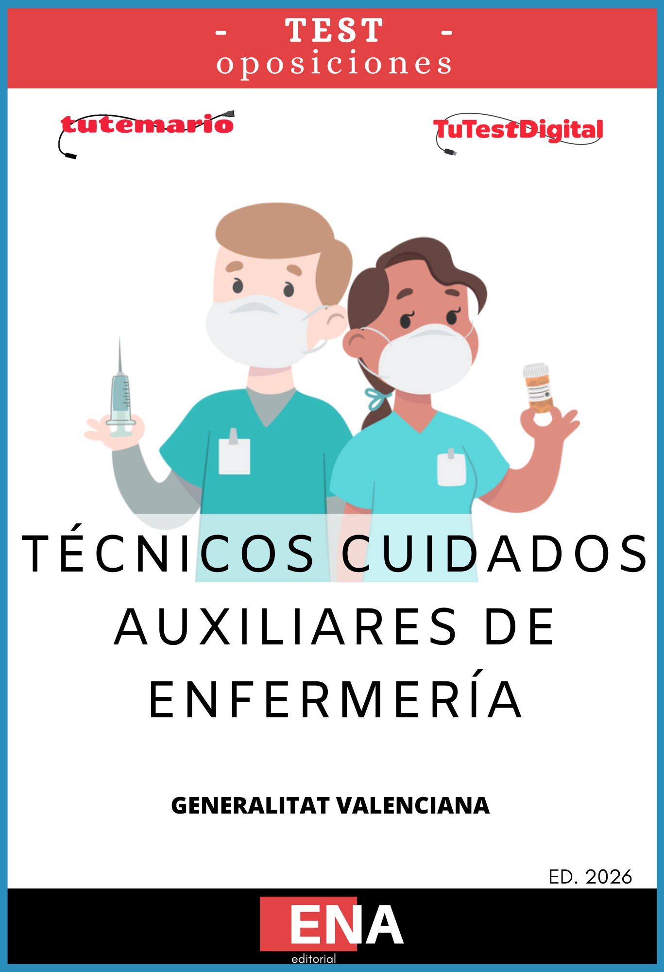 Material de estudio para la Oposición TCAE en la GVA 2026.
