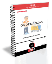 LIBRO DE TEST, con preguntas (DE CUATRO OPCIONES DE RESPUESTA), sobre los temas solicitados para el estudio de la fase de oposición de: Convocatoria para la provisión en propiedad de 23 plazas de ordenanzas, funcionarios/as de carrera, en turno libre, mediante sistema de oposición en la oferta de empleo público de 2020, 2023 y 2024 del Excmo. Ayuntamiento de Córdoba: Publicadas 2 plazas de ordenanzas en el BOP nº 110 de 10 de junio de 2024 mediante Decreto nº 2024/10266 de 23 de mayo de 2024 y rectificadas mediante Decreto nº 2024/10226 de 11 de julio de 2024 publicadas en POB nº 150 de 5 de agosto de 2024. Publicadas 21 plazas de ordenanzas en el BOP 99 de 23 de mayo de 2025 mediante Decreto nº 2025/6534 de 08 de mayo de 2025. Convocatoria para la provisión en propiedad de 21 plazas de ordenanzas, en régimen de Funcionario de Carrera, mediante sistema de oposición, en turno libre, pertenecientes a la Oferta de Empleo Público de 2023-2024 del Excmo. Ayuntamiento de Córdoba. Aprobado mediante Decreto nº 2025/6534, de 8 de mayo de 2025.
