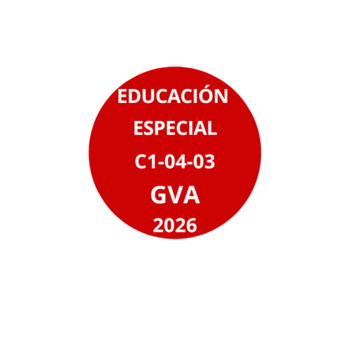 GVA ED. 2026. Educación Especial