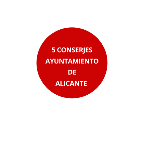 Conserje Ayuntamiento Alicante