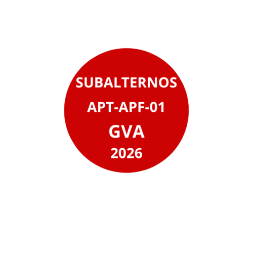 Oposición 80/26 Subalternos GVA 2026