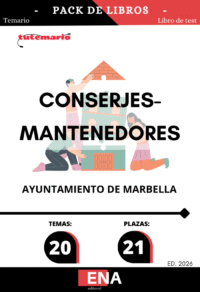 9. TEMARIO y TEST, oposición Conserjes Mantenedores Ayuntamiento Marbella. Formato PDF