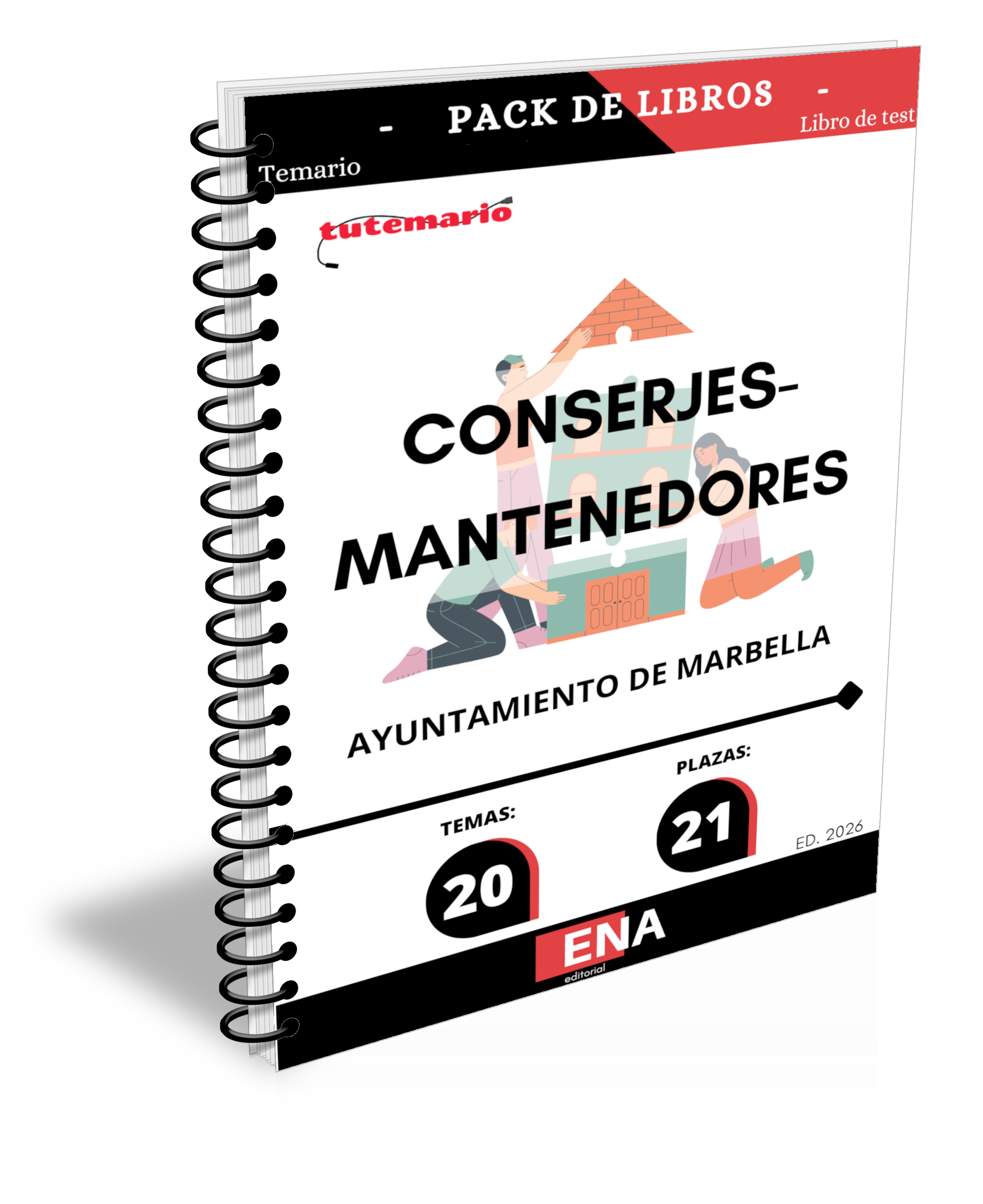 Libros oposición Conserje Mantenedor Ayuntamiento Marbella Libros de oposiciones para esta misma convocatoria de 18€ a 139€
