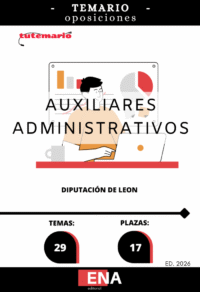 Libros oposición Auxiliar Administrativo Diputación de León.