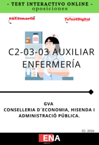 Material de estudio para la Oposición GVA 2026 Auxiliar Enfermería