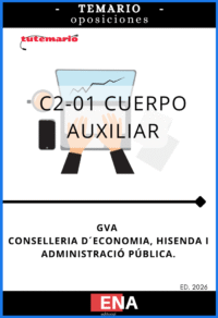 Libros oposición GVA C2-01 Cuerpo Auxiliar Libros de oposiciones para GVA C2-01 Cuerpo Auxiliar de 18€ a 147€ 