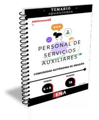 Material de estudio TEMARIOS y TEST para la convocatoria Personal de Servicios C. A. Aragón PSX ED 2026