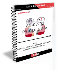TEMARIO y TEST. oposición Cuerpo A1-07-02 Escala Psicología GVA. Pack Material de estudio