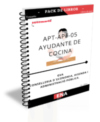 Libros oposición Ayudante de Cocina GVA Convocatoria 84/26
