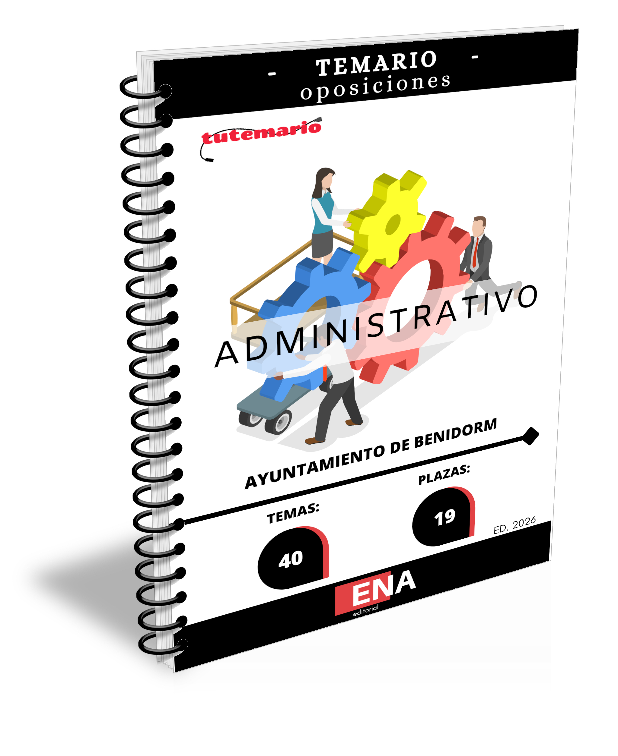 Libros de Oposición 19 Administrativos Ayuntamiento de Benidorm ED. 2026 de 9€ a 134€