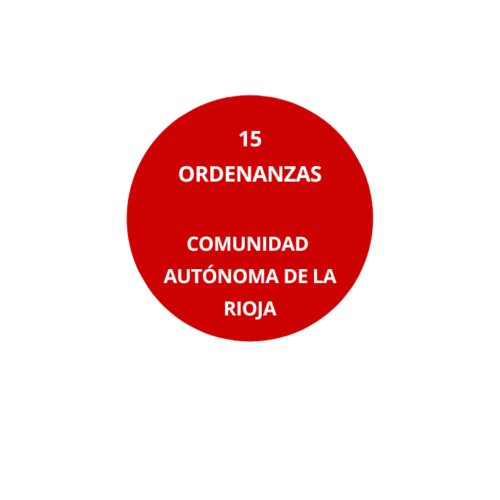 15 ORDENAZAS COMUNIDAD AUTÓNOMA DE LA RIOJA