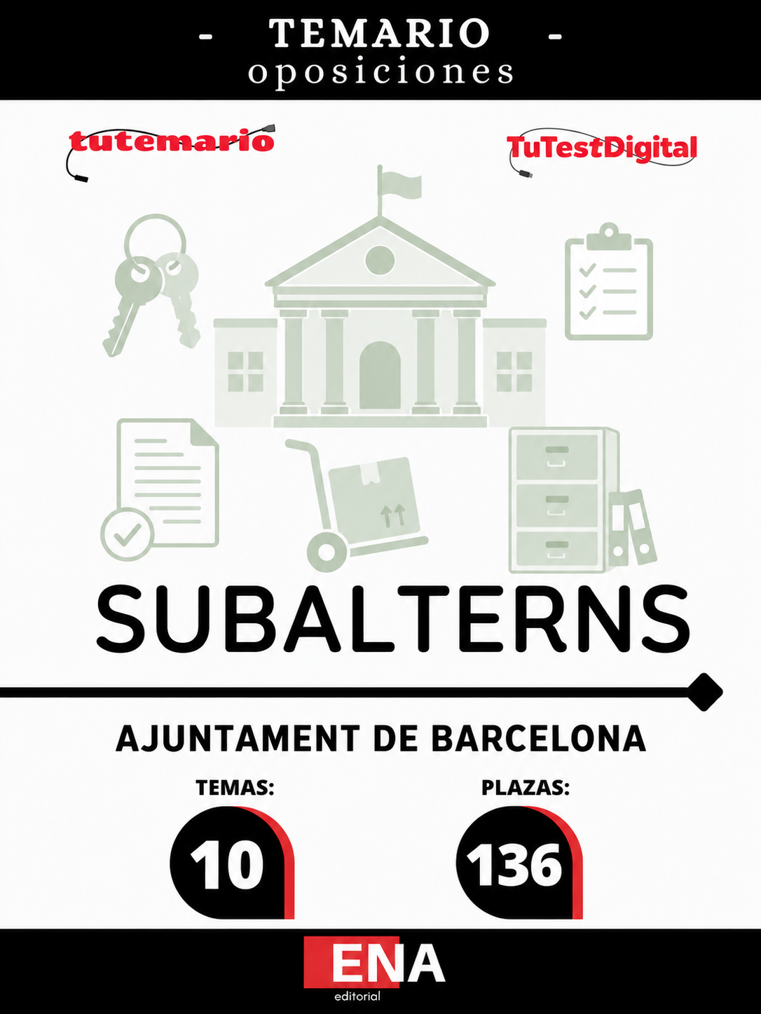 Llibres Oposició Subalterns Ajuntament de Barcelona
