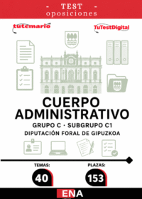 Material de estudio sobre Administrativos C-1 Diputación de Guipúzcoa / Gipuzkoa.