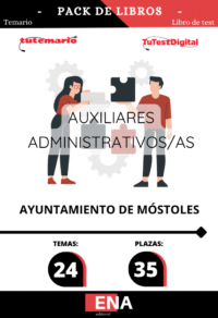 TEMARIOS y TEST para Oposición Auxiliar Administrativo Ayuntamiento de Móstoles