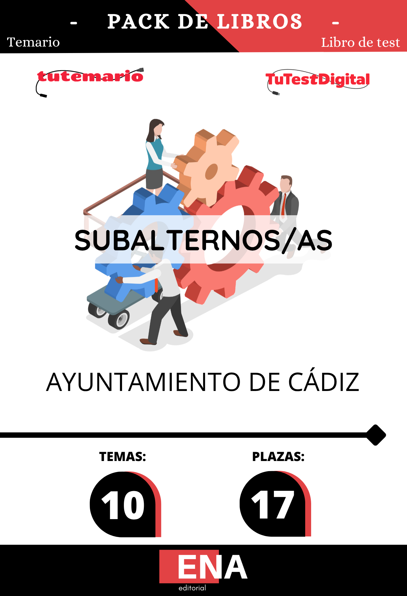 Libros Oposición Subalternos Ayuntamiento de Cádiz