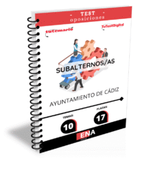 Material de estudio TEMARIOS y TEST para Oposición Subalternos Ayuntamiento de Cádiz 