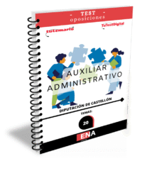 TEST para Oposición Auxiliar Administrativo Diputación de Castellón