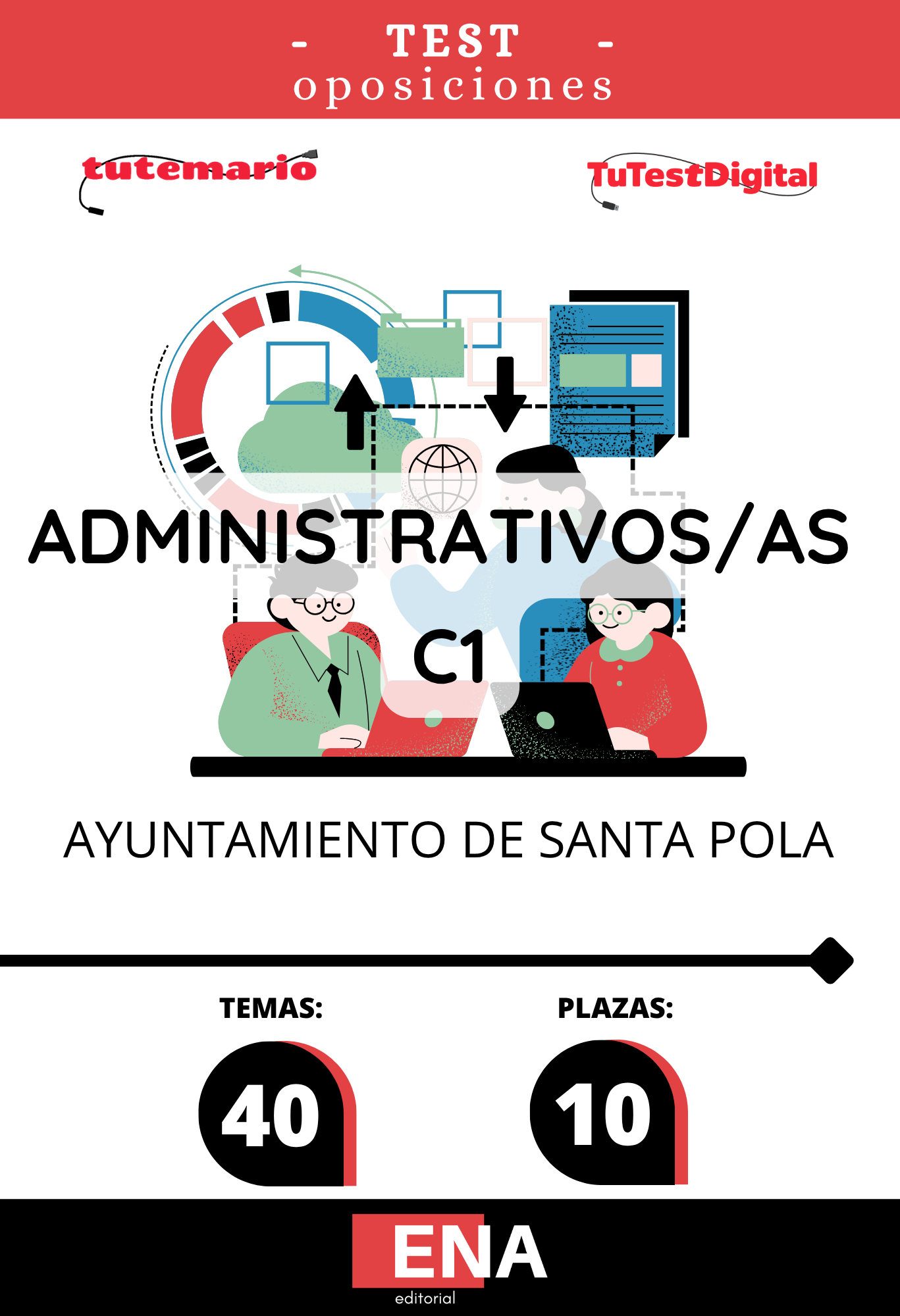 Libros Oposición Administrativo C1 Ayuntamiento de Santa Pola