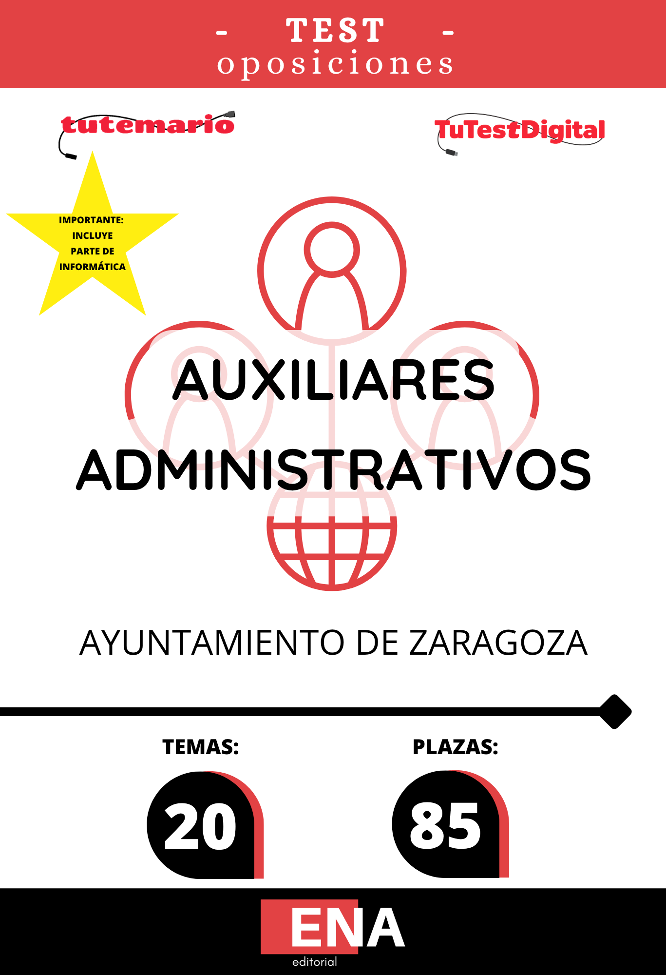 Libros Oposición Auxiliar Administrativo Ayuntamiento Zaragoza.