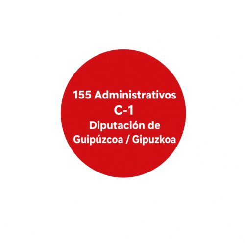 153 Administrativos C-1 Diputación de Guipúzcoa / Gipuzkoa